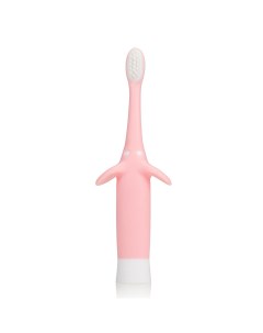 Зубная щётка для детей от 0 до 3 лет Слоник розовый Dr. brown’s