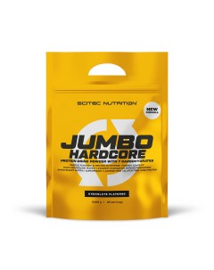 Гейнер Jumbo Hardcore 5355 гр шоколад Scitec nutrition