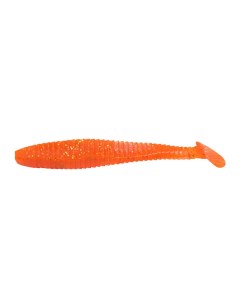 Виброхвост YAMAN PRO Flatter Shad 3 inch 03 Carrot gold flake 6 шт YP FS3 03 Yaman