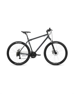 Велосипед горный Sporting 27 5 2 2 D рама 17 темно серый черный Forward