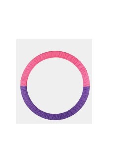 Чехол для гимнастического обруча розовый фиолетовый р S Тонар