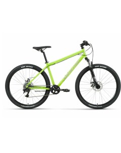 Велосипед горный Sporting 27 5 2 0 D рама 19 зеленый серебристый Forward