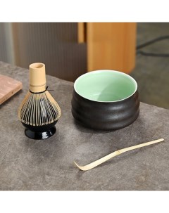 Набор для приготовления Матча чая 4 в 1 венчик Часен подставка ложка Тясаку чаша Тяван Nobrand