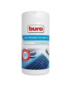 Чистящие салфетки Buro BU Asurface для поверхностей туба 100шт влажных Nobrand