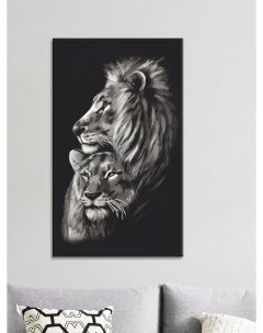 Картина на стену Лев и львица Define tmn