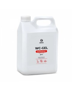 Средство для унитаза Wc gel Professional 5л средство для сантехники Grass