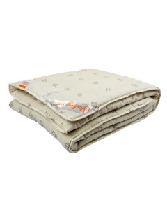 Одеяло ОВЕЧЬЯ ШЕРСТЬ всесезонное 170x205 поликоттон 2 х спальное Sterling home textile
