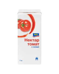 Нектар томат с солью 1 л x 12 шт Aro
