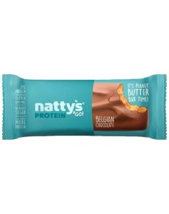 Батончик Go Crunchy шоколадный с арахисовой пастой 45 г x 12 шт Nattys