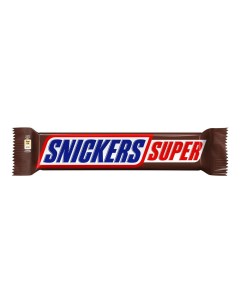 Батончик Super шоколадный 80 г x 128 шт Snickers