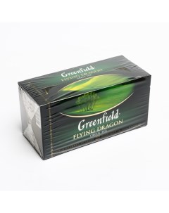 Чай зеленый flying dragon 25 пакетиков по 2 г Greenfield