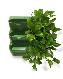 Фитомодуль 12 60х65 см вместимость 12 растений цвет зеленый Boxsand