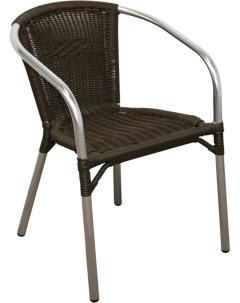 Кресло садовое San Remo ротанг коричневое Konway