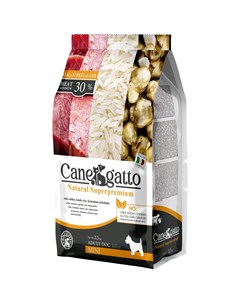 Сухой корм для собак для мелких собак ассорти 2 5 кг Canegatto