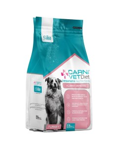 Сухой корм для собак CARNI Vet Diet Allergy диетический при аллергии с индейкой 2 5 кг Carni life