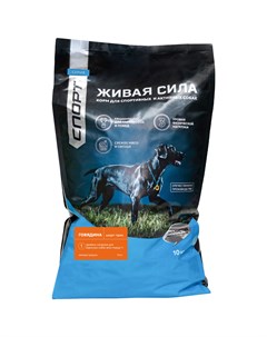 Сухой корм для собак Шорт Трек говядина мелкая гранула 10 кг Jj-sport