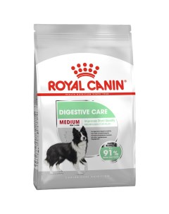 Корм сухой Medium Digestive Care для собак с чувствительным пищеварением 12 кг Royal canin