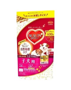 Сухой корм для собак для укрепления иммунитета цыпленок и морепродукты 400 г Beauty pro