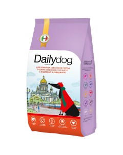 Сухой корм для собак Casual при полноте с индейкой и говядиной 3 кг Dailydog