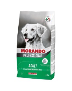 Сухой корм для собак Professional Cane овощи 4кг Morando