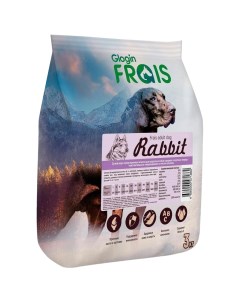 Сухой корм для собак Adult Dog Rabbit для средних и крупных пород кролик 3 кг Frais