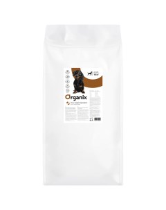 Сухой корм для собак утка картофель 18кг Organix