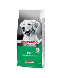 Сухой корм для собак Professional Cane овощи 15кг Morando