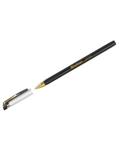 Ручка шариковая BERLINGO xGold черная 0 7мм арт 243018 12 шт Nobrand
