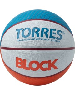 Мяч баскетбольный Block B023167 р 7 Torres