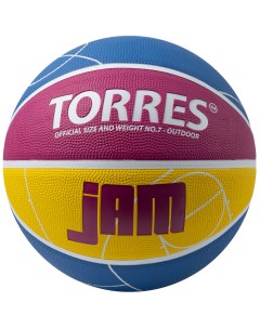 Мяч баскетбольный Jam B023127 р 7 Torres