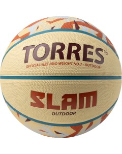 Мяч баскетбольный Slam B023147 р 7 Torres