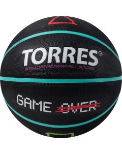 Мяч баскетбольный Game Over B023117 р 7 Torres