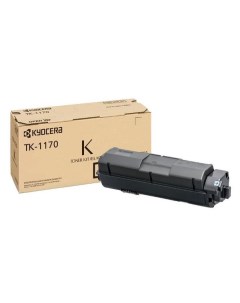 Картридж для лазерного принтера Kyocera TK 1170 1T02S50NL0 черный TK 1170 1T02S50NL0 черный