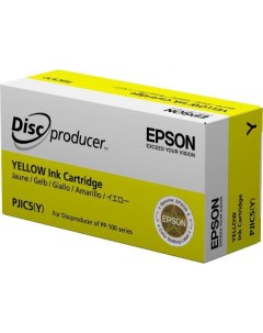Картридж для струйного принтера Epson PJIC5 Y C13S020451 PJIC5 Y C13S020451