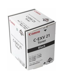 Картридж для лазерного принтера Canon C EXV21 BK 0452B002 черный C EXV21 BK 0452B002 черный