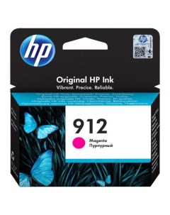 Картридж для струйного принтера HP 912 3YL78AE 912 3YL78AE Hp