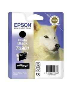 Картридж для струйного принтера Epson T0961 C13T09614010 T0961 C13T09614010