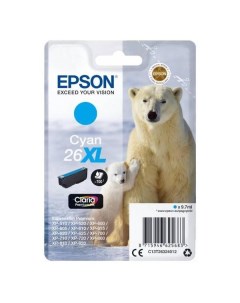 Картридж для струйного принтера Epson 26XL C13T26324012 26XL C13T26324012