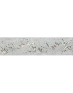 Керамогранит Кантри Шик серый декорированный SG401800N 9 9х40 2 см Kerama marazzi