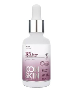 Пилинг для лица с пептидами 15 Re Age Renewal Power Peptide Peel 30мл Icon skin