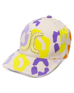 Just cavalli кепка с камуфляжным принтом и логотипом s нейтральные цвета Just cavalli