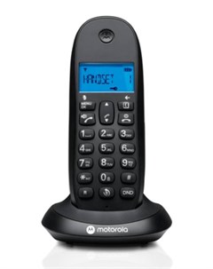 Радиотелефон C1001CB Black Motorola