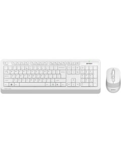 Клавиатура мышь Fstyler FG1010S клав белый серый мышь белый серый USB беспроводная Multimedia FG1010 A4tech