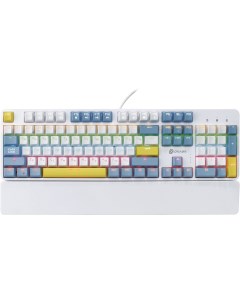 Клавиатура K951X белый USB 1901079 Oklick