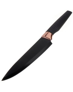 Нож кухонный Autumn шеф нож нержавеющая сталь 20 см рукоятка пластик JA20202790 BK 1 Daniks