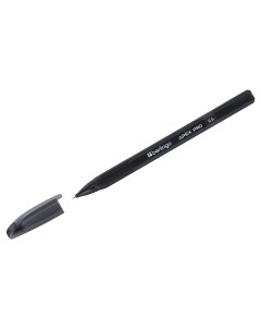 Ручка гелевая Apex Pro черная 0 5 мм трехгранный корпус Berlingo
