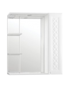 Зеркальный шкаф для ванной Канна 75 ЛС 00000295 Style line