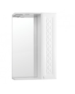 Зеркальный шкаф для ванной Канна 50 ЛС 00000293 Style line