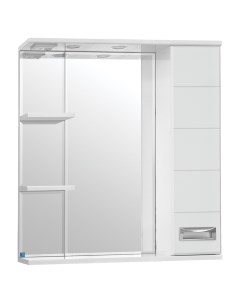 Зеркальный шкаф для ванной Ирис 75 ЛС 00000020 Style line