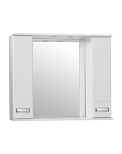 Зеркальный шкаф для ванной Ирис 100 ЛС 00000175 Style line